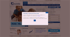 Desktop Screenshot of alleanza.it